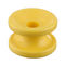 12kv nhựa donut cách điện 10mm đinh tròn góc màu vàng suốt chỉ cách điện Hàng rào điện với trọng lượng 12,8g