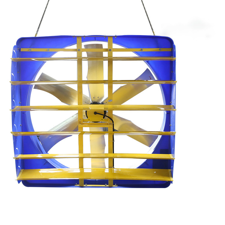 Ventilator lưu thông thép galvanized cho gia cầm làm mát 120193m3/h Khối lượng không khí 1830mm Diameter Blade