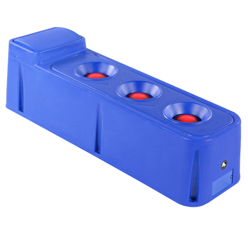 Thang nước nuôi gia súc được củng cố bằng polyethylene màu xanh với bảo vệ chống ăn mòn và đảm bảo chống đông lạnh