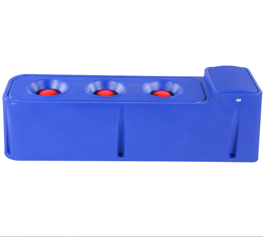 Blue LLDPE Sản phẩm nuôi tự động nước với xây dựng trong điều khiển nhiệt độ cho bò, cừu và ngựa 100-120L / min dòng chảy
