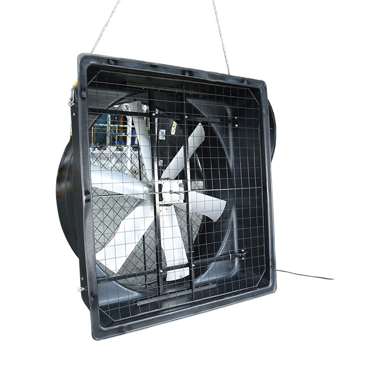 Fan xả khí công nghiệp công suất cao 72 inch với bảo vệ IP55 và điều khiển tốc độ 345r / min