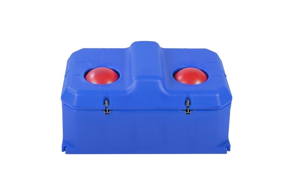 Đồ chứa nước polyethylene 85L hạng nặng với khả năng chống ăn mòn và ống nối