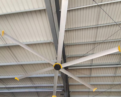 14300m3 / phút IP55 Ventilator trần công nghiệp có đường kính 7300mm