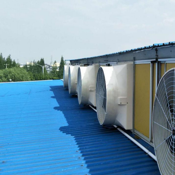 Ventilator ống xả chuồng gia súc với khối lượng không khí 56,4m3/h và dòng điện 1,8A