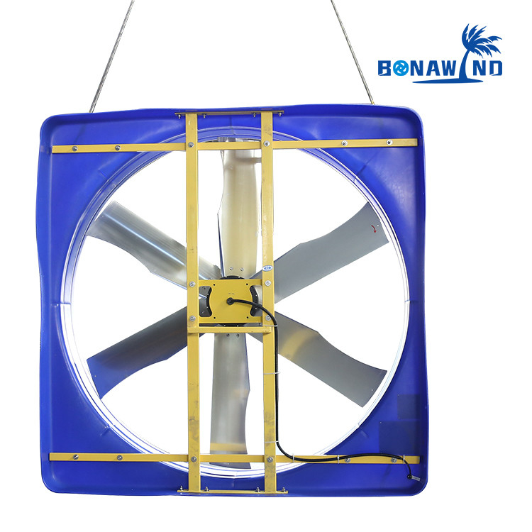 Máy quạt lưu thông công nghiệp cho trang trại sữa với sức mạnh 2000w và lưu lượng không khí 120193m3/h