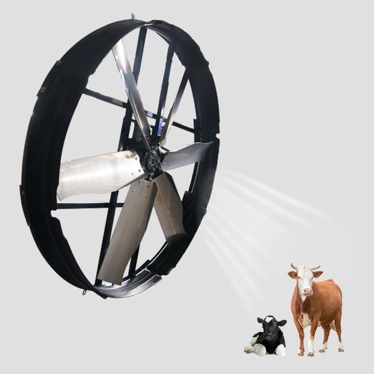 Fan bảng điều khiển 72 inch: 2000w / 2.7hp, dòng chảy không khí 120000m3/h & 183cm / 72inch Blade - Giải phóng tiềm năng thông gió tối đa