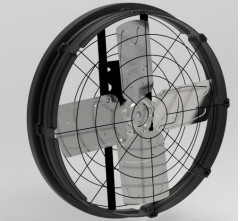 Fan bảng điều khiển 38 inch: Luồng không khí 27300m3/h, đường kính lưỡi dao 96cm/38inch & More cho trang trại lớn