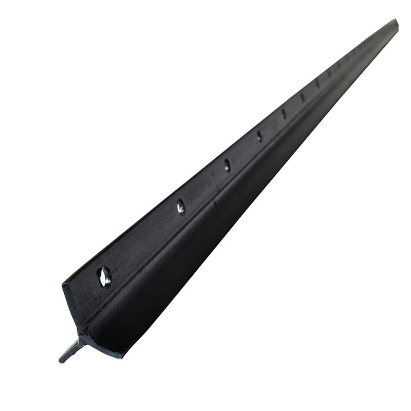 Heavy Duty Y-Post cho trang trại với màu sắc tùy chỉnh Đen bề mặt kẽm và hình dạng Y không có răng