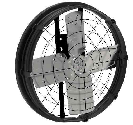 Máy quạt công nghiệp 500w năng lượng đầu vào cho làm mát công nghiệp và luồng không khí