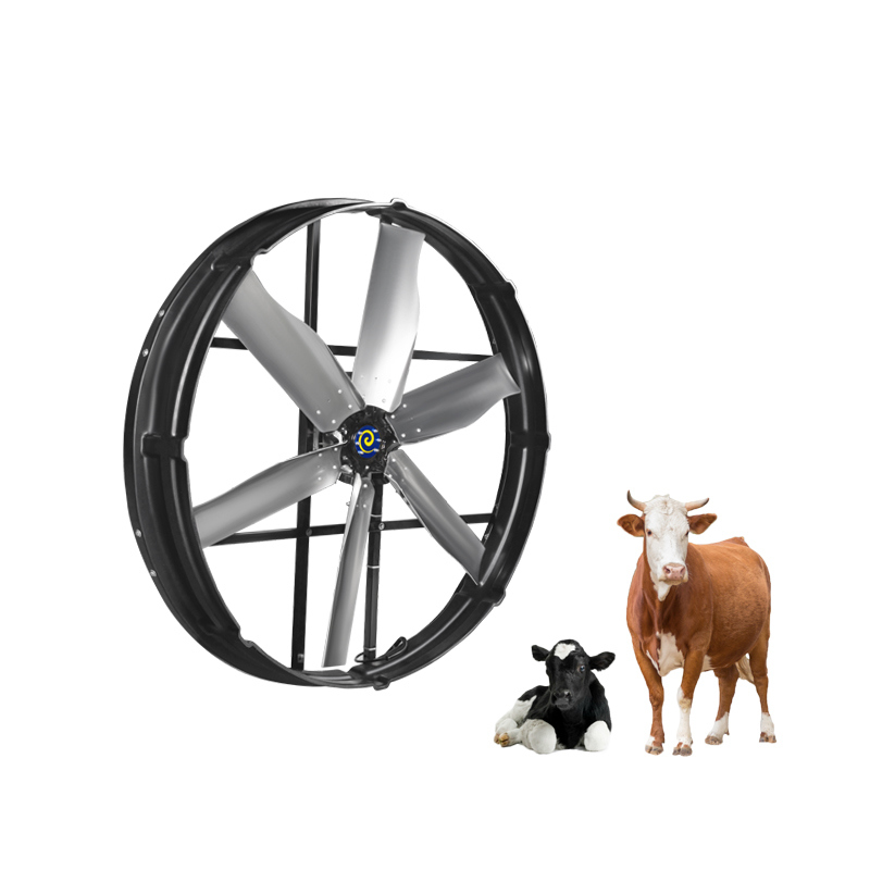 Năng lượng 2000W Ventilator xả công nghiệp IP55 Mức độ bảo vệ 60mm Cài đặt ống 345r/min Tốc độ xoay