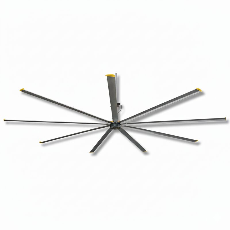 Quạt trần nhà công nghiệp Terrui với BLDC Motor HVLS Quạt trần cho không gian lớn