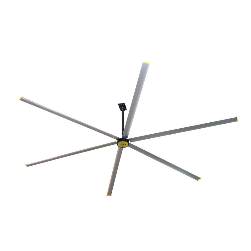 Quạt trần nhà công nghiệp Terrui với BLDC Motor HVLS Quạt trần cho không gian lớn