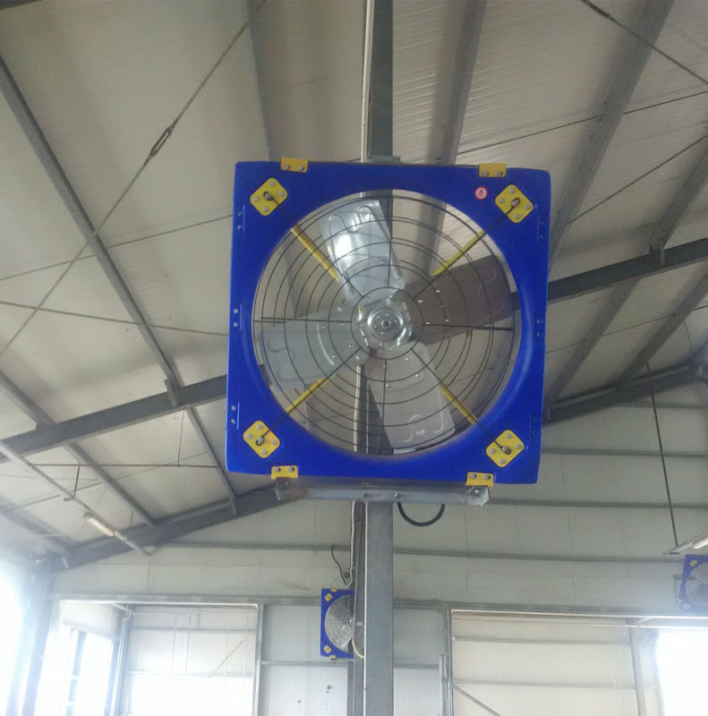 Tăng áp và tần số tùy chỉnh cho quạt thông gió chăn nuôi