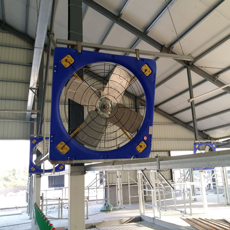 Tăng áp và tần số tùy chỉnh cho quạt thông gió chăn nuôi