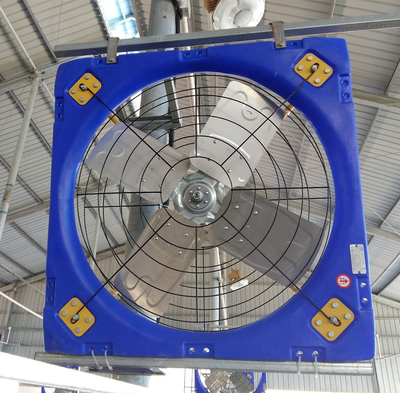 Tăng áp và tần số tùy chỉnh cho quạt thông gió chăn nuôi