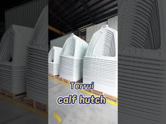 Chăn nuôi sữa con bò Hutches Nhà Long Life Sử dụng trang trại thiết bị