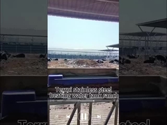 15-40C chế độ điều khiển nhiệt độ bò uống trough với 3 bộ của 220V300W đĩa sưởi ấm