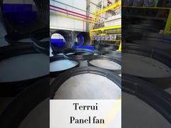 Máy quạt xả công nghiệp năng lượng với 2000W đầu vào 345r / phút Tốc độ xoay 20%-100% Kiểm soát tốc độ