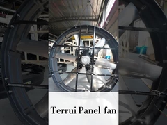 Máy quạt trần công nghiệp 38 lưỡi dao 28273m\u00b3/h Luồng không khí cho chăn nuôi