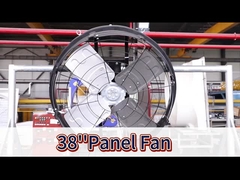 38Panel Fan 300W 380-480V Hình PE hai lớp 27300m3/h Luồng không khí
