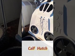 Phân cách Bạch hình chữ nhật Polyethylene sữa con bò