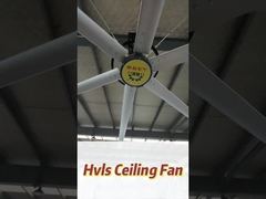 Máy quạt trần công nghiệp với động cơ EC không chải và đường kính 7300mm