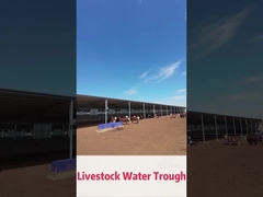 Công suất nặng chống va chạm Polyethylene bò nước uống với 1