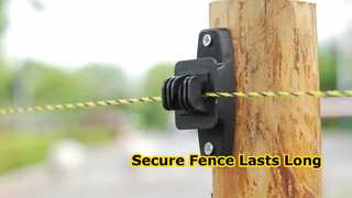 Được làm bằng nhựa không dẫn điện, những chất cách điện này được chế tạo để tồn tại trong môi trường nông nghiệp khắc nghiệt